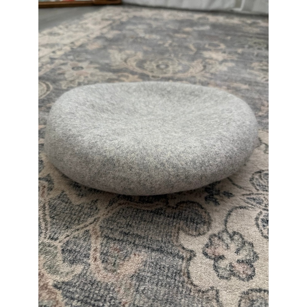 Grace Elayae Wool Gray Beret Hat